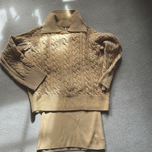 Free People Sweater / skirt set